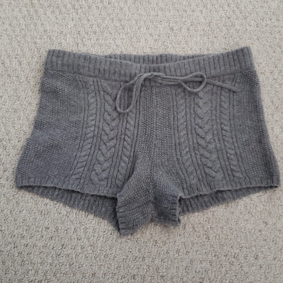 AERIE wool blend comfy shorts - Picture 1 of 3